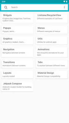 Libraries for developers android App screenshot 0